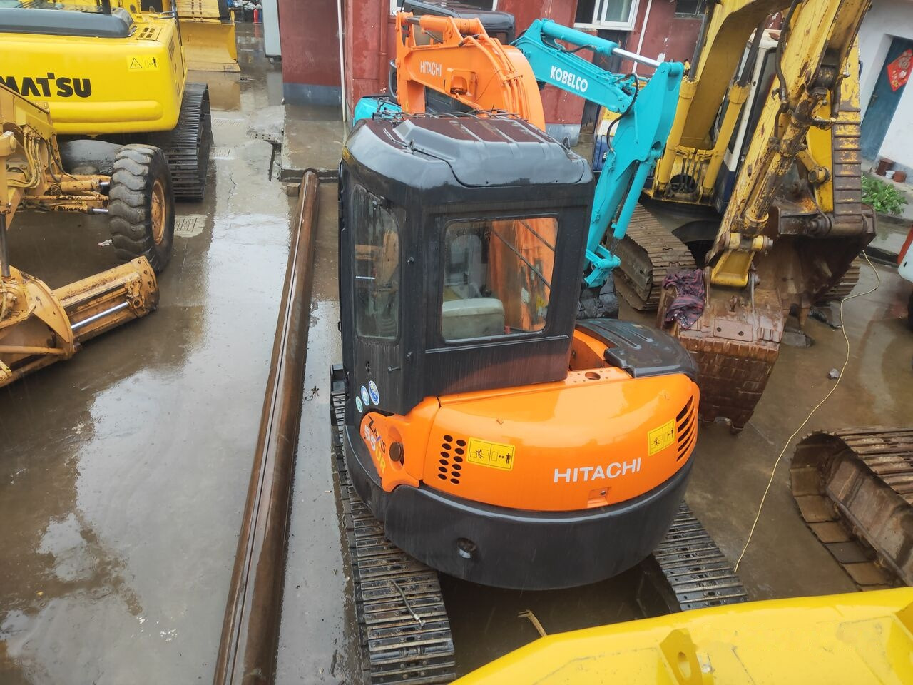 Hitachi ZX55 - Mini excavator: picture 1 Hitachi ZX55 - Mini excavator: picture 1