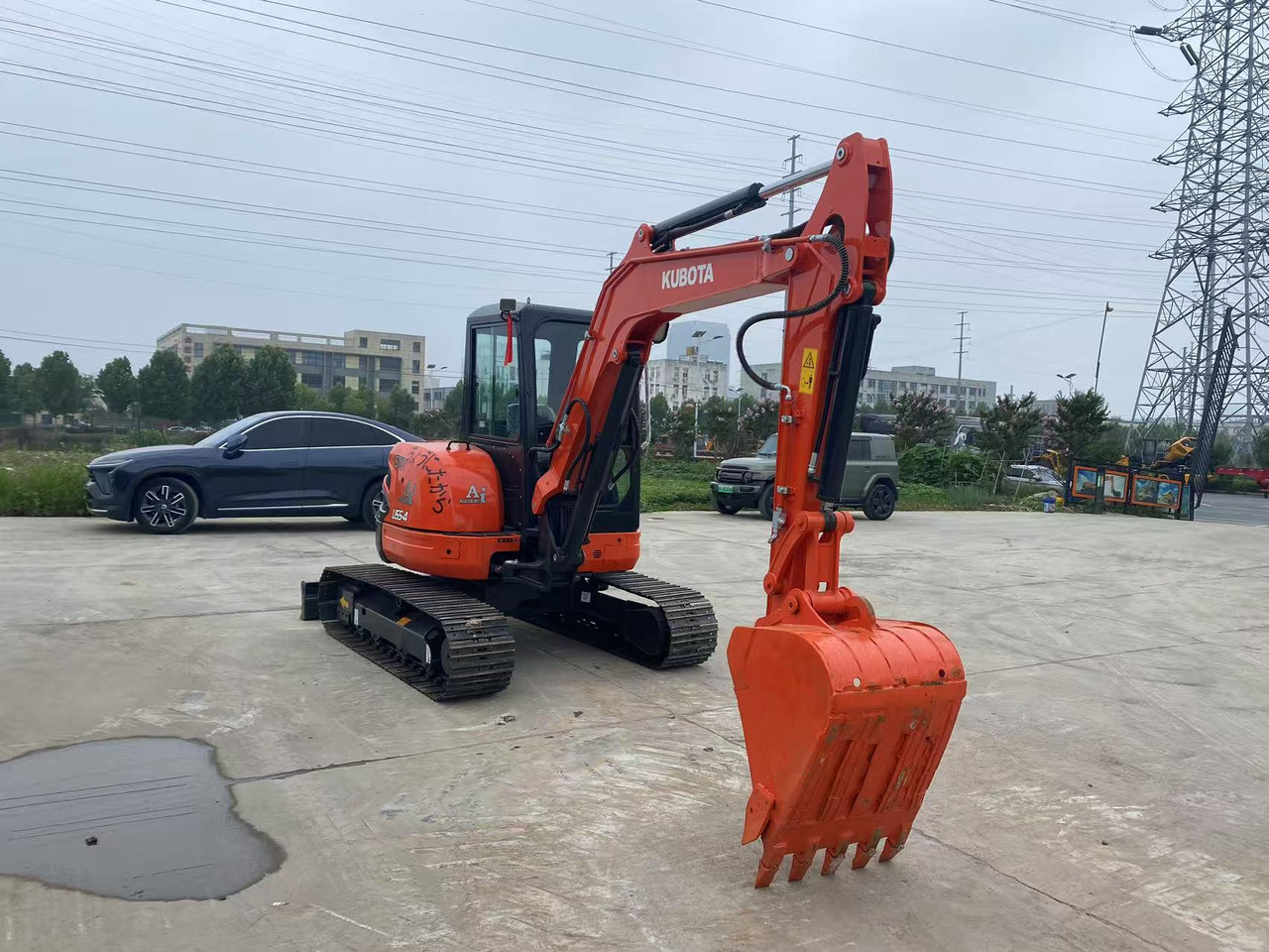 KUBOTA U55-4 - Mini excavator: picture 4 KUBOTA U55-4 - Mini excavator: picture 4