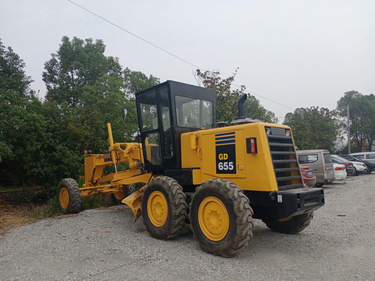 Komatsu GD655 - Grader: picture 2 Komatsu GD655 - Grader: picture 2