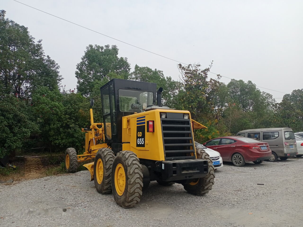 Komatsu GD655 - Grader: picture 3 Komatsu GD655 - Grader: picture 3
