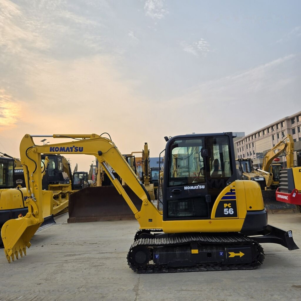Komatsu PC56 - Mini excavator: picture 4 Komatsu PC56 - Mini excavator: picture 4