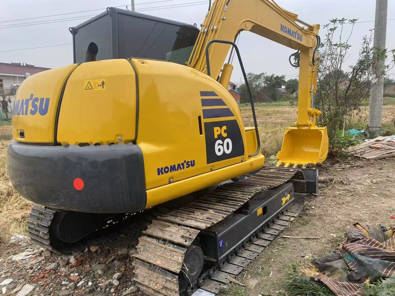 Komatsu PC60-8 - Mini excavator: picture 3 Komatsu PC60-8 - Mini excavator: picture 3