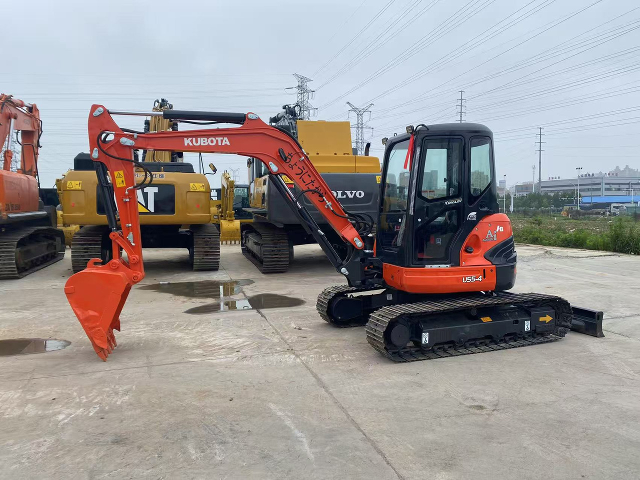 Kubota U55-4 - Mini excavator: picture 3 Kubota U55-4 - Mini excavator: picture 3