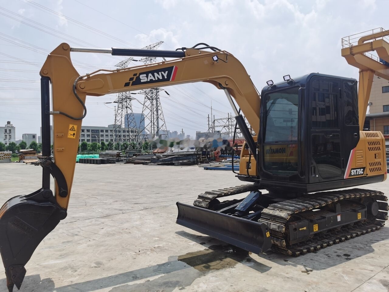 Sany SY75C - Mini excavator: picture 1 Sany SY75C - Mini excavator: picture 1