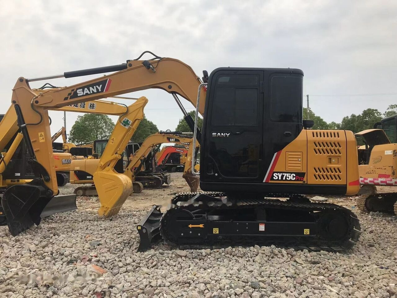 Sany SY75C - Mini excavator: picture 1 Sany SY75C - Mini excavator: picture 1