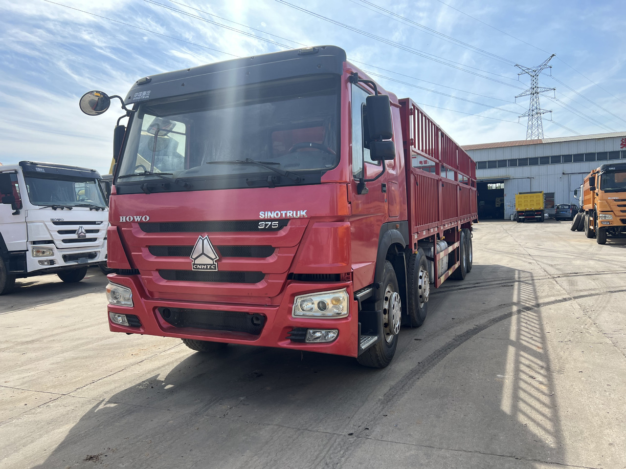 Truck SINOTRUK HOWO 8*4 Fence Truck: picture 8