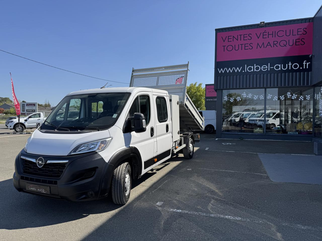 OPEL Movano 3.5t L3 2.2 HDi S&S Maxi - 165CH 2021 BENNE DOUBLE CABINE 6PL - Tipper van, Combi van: picture 5 OPEL Movano 3.5t L3 2.2 HDi S&S Maxi - 165CH 2021 BENNE DOUBLE CABINE 6PL - Tipper van, Combi van: picture 5