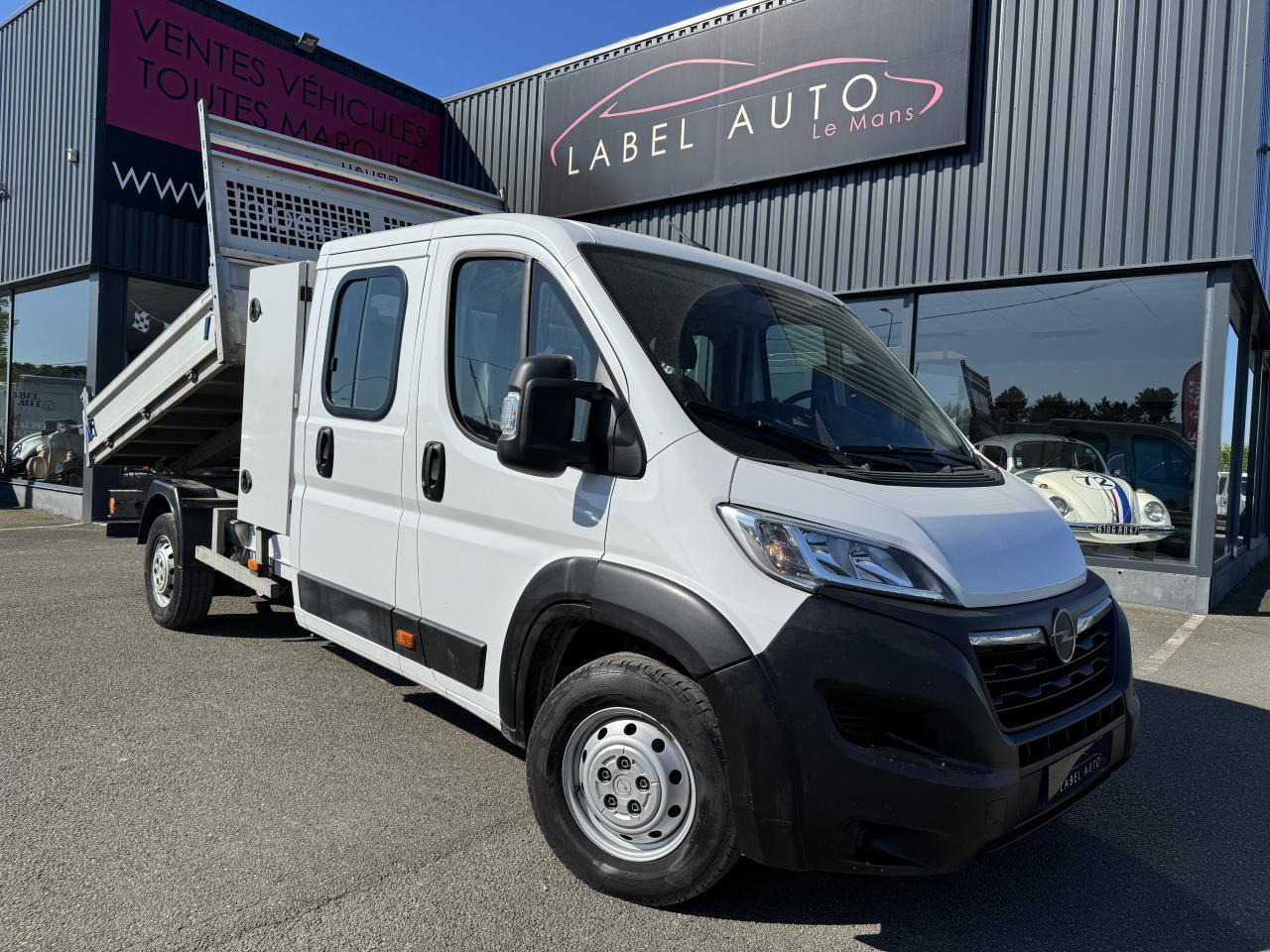 Opel Movano combi 165CH BLUEHDI S&S BENNE COFFRE DOUBLE CABINE 6 PLACES - Tipper van: picture 2 Opel Movano combi 165CH BLUEHDI S&S BENNE COFFRE DOUBLE CABINE 6 PLACES - Tipper van: picture 2
