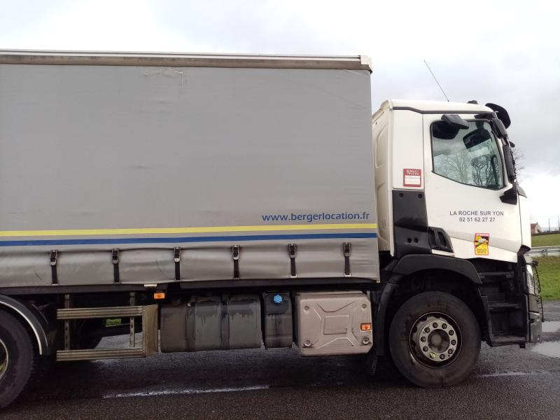RENAULT C 42M3 380 CV RIDEAUX 6x2 - Curtainsider truck: picture 3 RENAULT C 42M3 380 CV RIDEAUX 6x2 - Curtainsider truck: picture 3