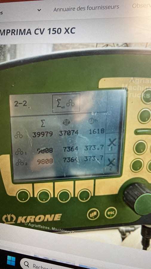 Krone Comprima CV 150 XC - Round baler: picture 4 Krone Comprima CV 150 XC - Round baler: picture 4