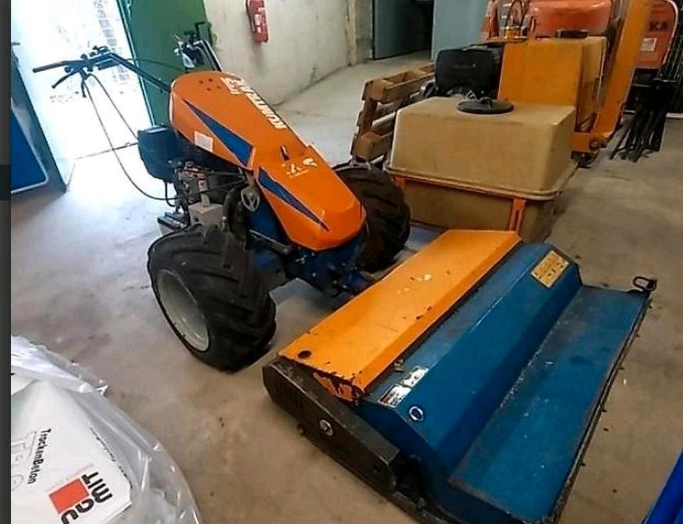 Irus SMG Motormäher Motormulcher Komtrac Böschungsmäher Böschungsmulcher Hangmäher Rasenmäher - Garden mower: picture 1 Irus SMG Motormäher Motormulcher Komtrac Böschungsmäher Böschungsmulcher Hangmäher Rasenmäher - Garden mower: picture 1