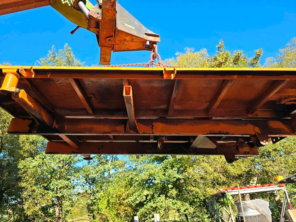 Flatbed body Lidner Unitrac 102 122 95 Pritsche Kipperspinne Kipperpritsche Kipperrahmen: picture 7 Flatbed body Lidner Unitrac 102 122 95 Pritsche Kipperspinne Kipperpritsche Kipperrahmen: picture 7