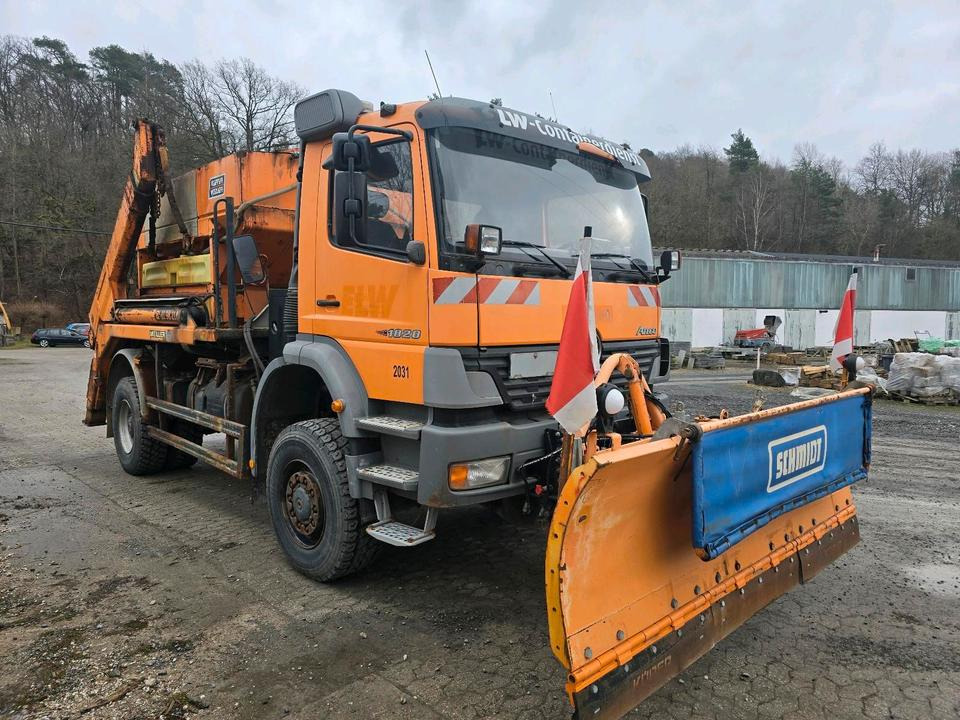 Mercedes-Benz Allrad Atego 1828 AK Absetzkipper Meiller Schmidt Schneepflug Küpper-Weisser Salzstreuer Allrad - Snow removal vehicle: picture 4 Mercedes-Benz Allrad Atego 1828 AK Absetzkipper Meiller Schmidt Schneepflug Küpper-Weisser Salzstreuer Allrad - Snow removal vehicle: picture 4