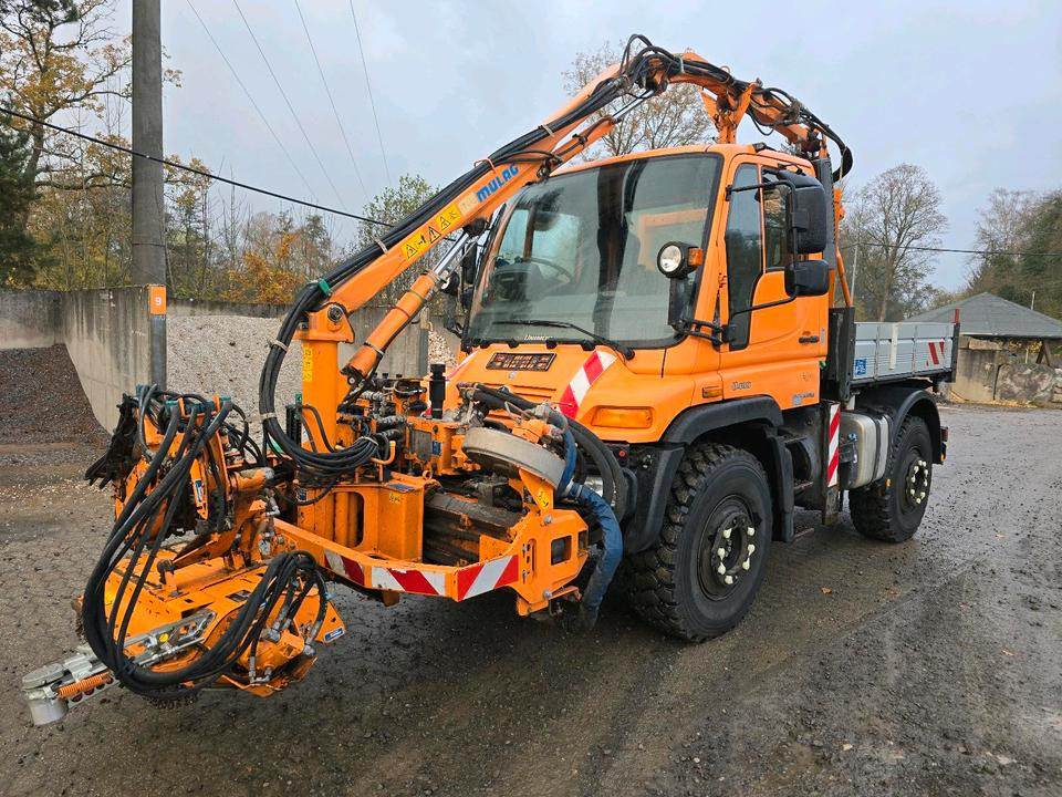 Unimog U400 2011 Bluetec 5 Mercedes-Benz 405 423 427 300 U 500 Mulag MKM Mähausleger Böschungsmäher Böschungsmulcher FME Dücker - Municipal/ Special vehicle: picture 1 Unimog U400 2011 Bluetec 5 Mercedes-Benz 405 423 427 300 U 500 Mulag MKM Mähausleger Böschungsmäher Böschungsmulcher FME Dücker - Municipal/ Special vehicle: picture 1