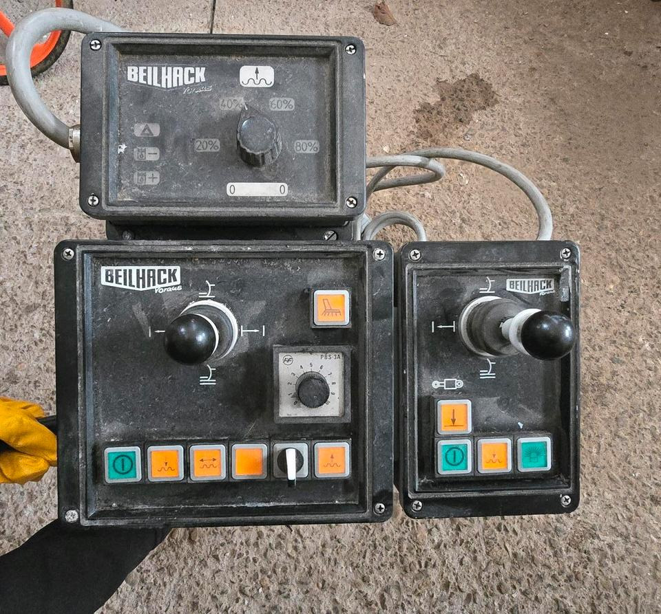 Beilhack Schneepflug Steuerung Kommunalhydraulik LKW Seitenschneepflug Controller Bedienung Steuereinheit - Spare parts for Snow removal vehicle: picture 1 Beilhack Schneepflug Steuerung Kommunalhydraulik LKW Seitenschneepflug Controller Bedienung Steuereinheit - Spare parts for Snow removal vehicle: picture 1