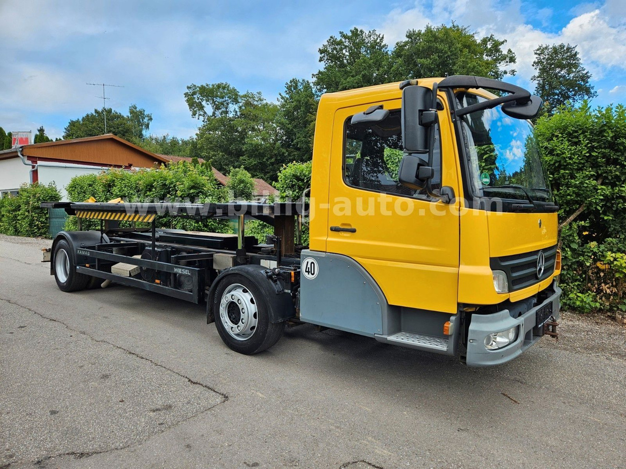 Mercedes-Benz Kamag * WBH 25 * Wiesel * Umsetzer * Sattelkupp. - Cab chassis truck: picture 2 Mercedes-Benz Kamag * WBH 25 * Wiesel * Umsetzer * Sattelkupp. - Cab chassis truck: picture 2