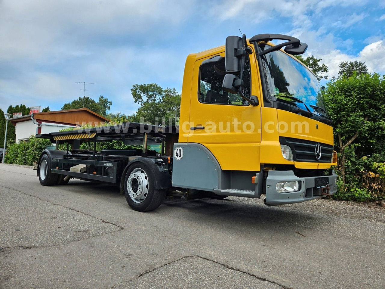 Mercedes-Benz Kamag * WBH 25 * Wiesel * Umsetzer * Sattelkupp. - Cab chassis truck: picture 1 Mercedes-Benz Kamag * WBH 25 * Wiesel * Umsetzer * Sattelkupp. - Cab chassis truck: picture 1