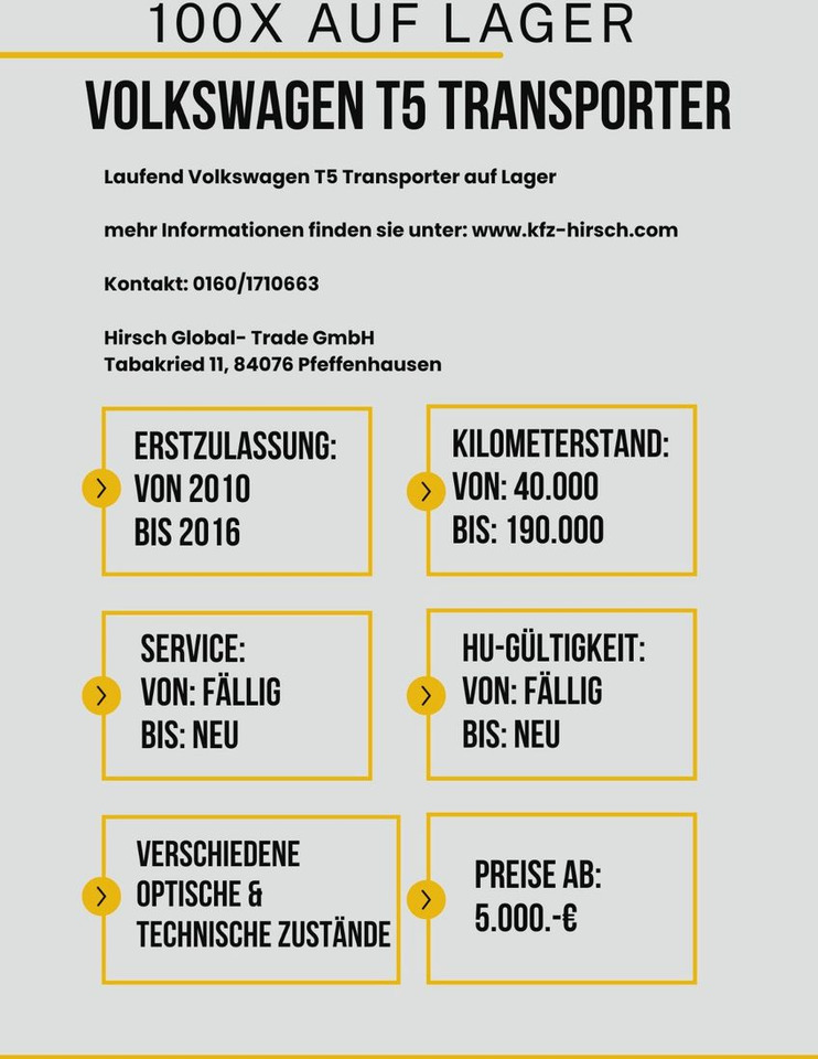 Volkswagen T5 Transporter 2.0TDI EU5*2xSchiebetüre*1.Hand* - Passenger van: picture 3 Volkswagen T5 Transporter 2.0TDI EU5*2xSchiebetüre*1.Hand* - Passenger van: picture 3