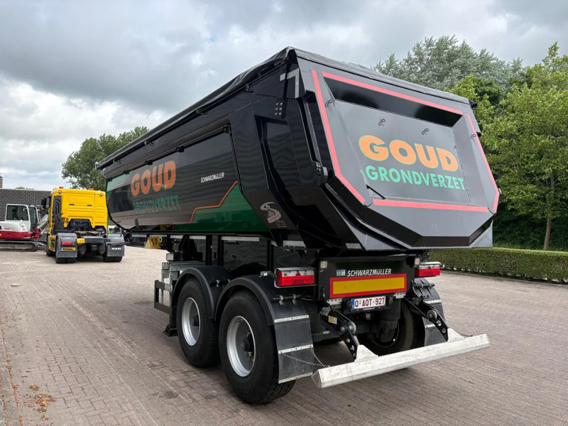 Schwarzmüller 2 assige kipper / SCHUIFZEIL / BPW ASSEN / LIKE NEW / 28 M3 / - Tipper semi-trailer: picture 3 Schwarzmüller 2 assige kipper / SCHUIFZEIL / BPW ASSEN / LIKE NEW / 28 M3 / - Tipper semi-trailer: picture 3
