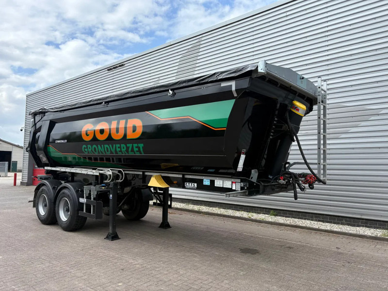 Schwarzmüller 2 assige kipper / SCHUIFZEIL / BPW ASSEN / LIKE NEW / 28 M3 / - Tipper semi-trailer: picture 1 Schwarzmüller 2 assige kipper / SCHUIFZEIL / BPW ASSEN / LIKE NEW / 28 M3 / - Tipper semi-trailer: picture 1