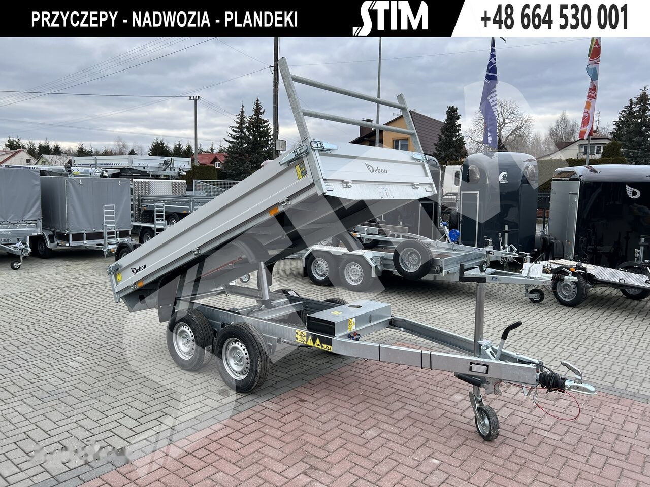 New Tipper trailer Cheval Liberté PW 1.2 E - LUX: picture 11 New Tipper trailer Cheval Liberté PW 1.2 E - LUX: picture 11