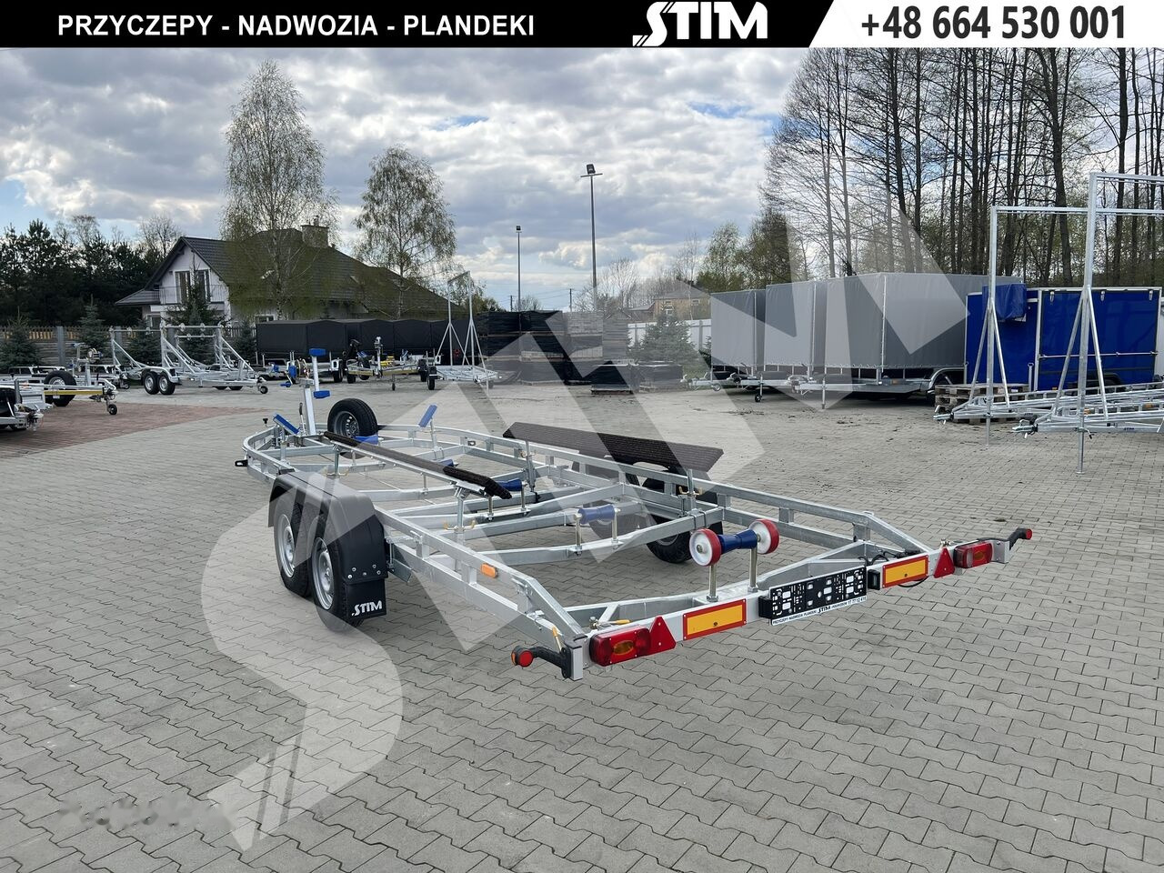 Stim L22/PŁ-ST/75-27 - Boat trailer: picture 1 Stim L22/PŁ-ST/75-27 - Boat trailer: picture 1