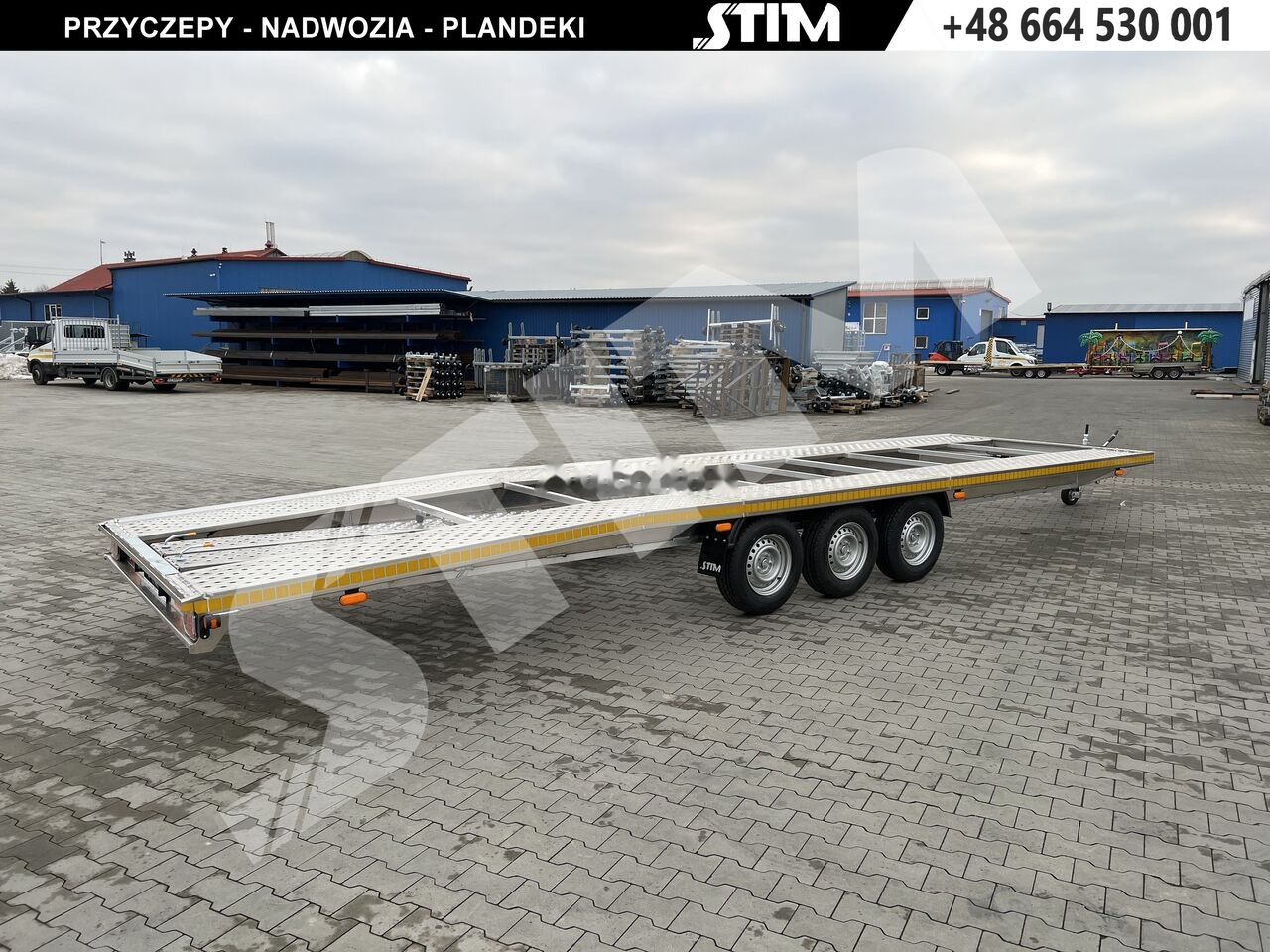 Stim L23/PP-TS/85-35A - Autotransporter trailer: picture 4 Stim L23/PP-TS/85-35A - Autotransporter trailer: picture 4