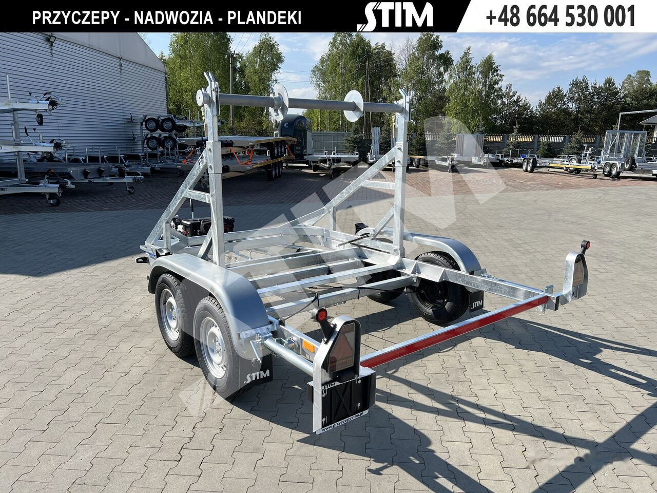 Stim S22/KB-27WE - Cable drum trailer: picture 4 Stim S22/KB-27WE - Cable drum trailer: picture 4