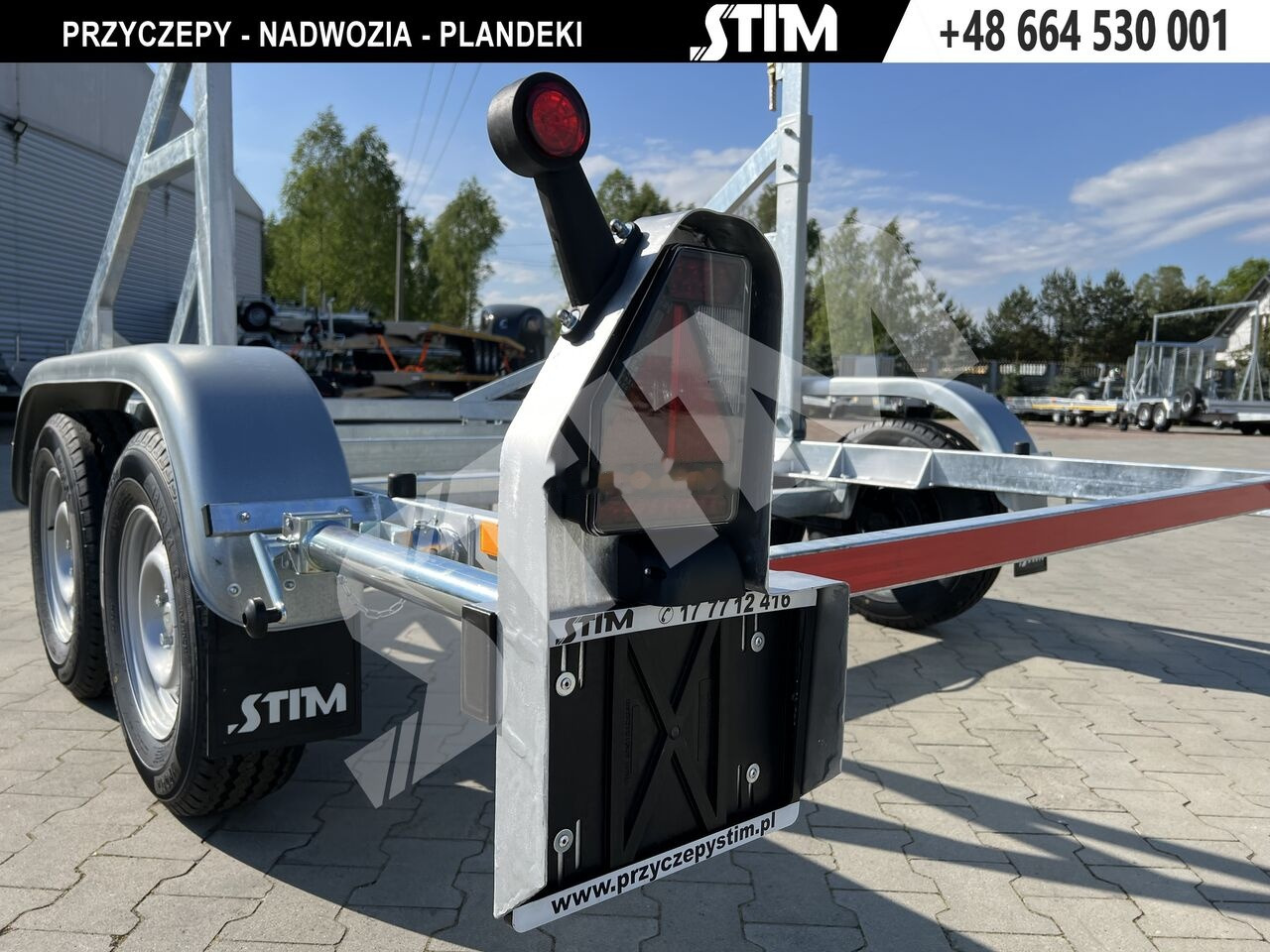 Stim S22/KB-27WE - Cable drum trailer: picture 3 Stim S22/KB-27WE - Cable drum trailer: picture 3