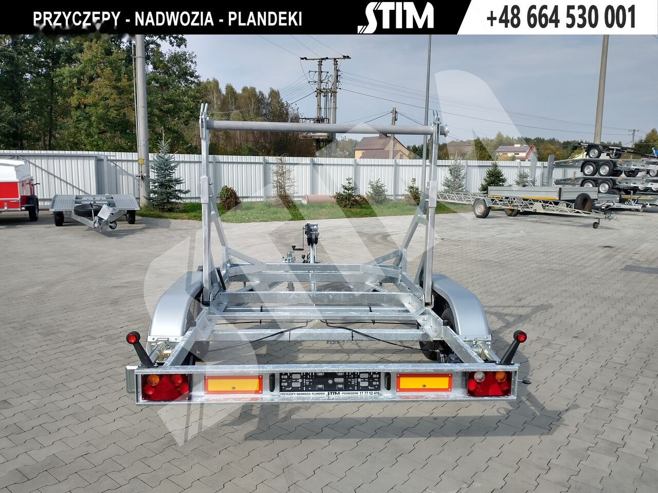 Stim S22/KB-27WR - Cable drum trailer: picture 2 Stim S22/KB-27WR - Cable drum trailer: picture 2
