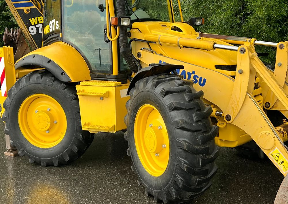 Komatsu * Koparko Ładowarka * Komatsu WB 97 S Utility * - Backhoe loader: picture 3 Komatsu * Koparko Ładowarka * Komatsu WB 97 S Utility * - Backhoe loader: picture 3
