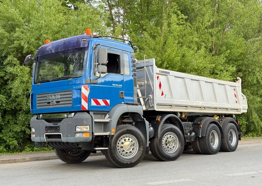 MAN * Kiper Meiller * Wywrotka * 35-440 * MAN TGA 8X4 * Stan Perfekcyjny * - Tipper: picture 3 MAN * Kiper Meiller * Wywrotka * 35-440 * MAN TGA 8X4 * Stan Perfekcyjny * - Tipper: picture 3