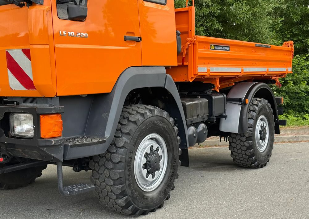 MAN * MAN 10-220 * Kiper Wywrotka Meiller * 4x4 * Zimowe Utrzymanie * Unimog * - Tipper: picture 5 MAN * MAN 10-220 * Kiper Wywrotka Meiller * 4x4 * Zimowe Utrzymanie * Unimog * - Tipper: picture 5