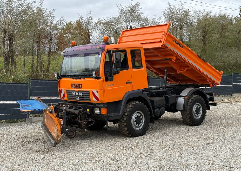 MAN * MAN 10-220 * Pług * Kiper Wywrotka Meiller * 4x4 * Zimowe Utrzymanie * Unimog * on lease MAN * MAN 10-220 * Pług * Kiper Wywrotka Meiller * 4x4 * Zimowe Utrzymanie * Unimog *: picture 16 MAN * MAN 10-220 * Pług * Kiper Wywrotka Meiller * 4x4 * Zimowe Utrzymanie * Unimog * on lease MAN * MAN 10-220 * Pług * Kiper Wywrotka Meiller * 4x4 * Zimowe Utrzymanie * Unimog *: picture 16