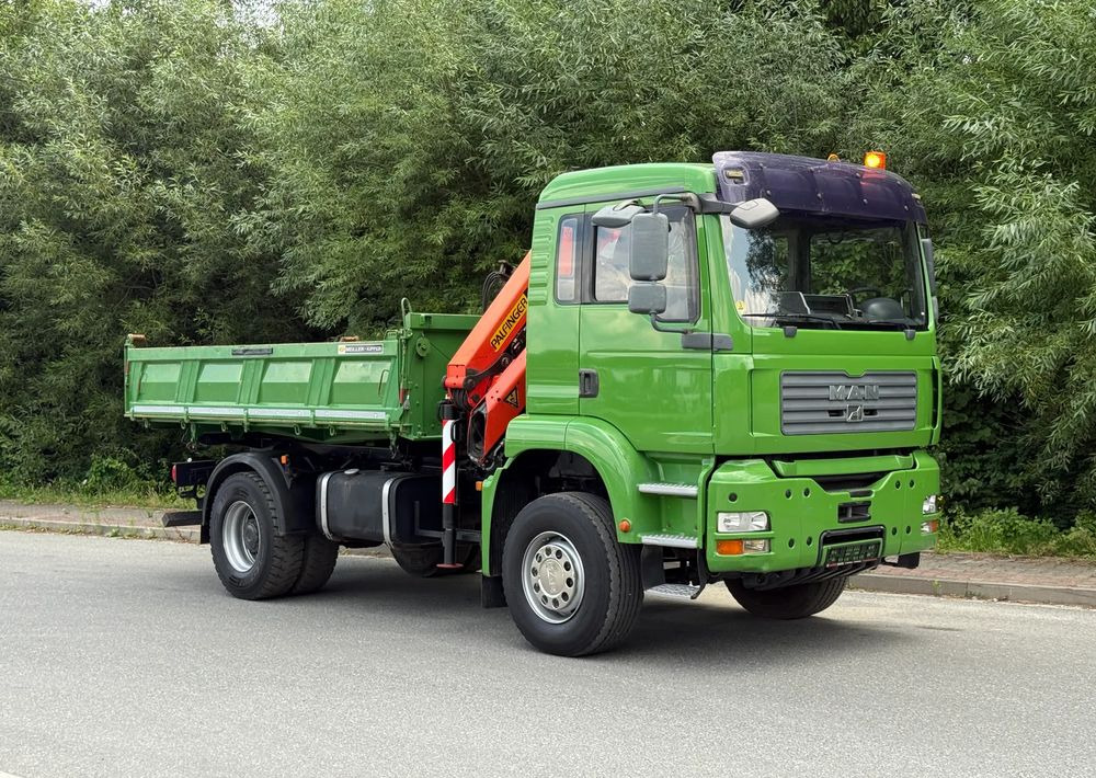MAN * MAN TGA 18-360 * Kiper Wywrotka * 4x2 * Kran Palfinger PK 9501 Sprowadzony - Tipper: picture 2 MAN * MAN TGA 18-360 * Kiper Wywrotka * 4x2 * Kran Palfinger PK 9501 Sprowadzony - Tipper: picture 2