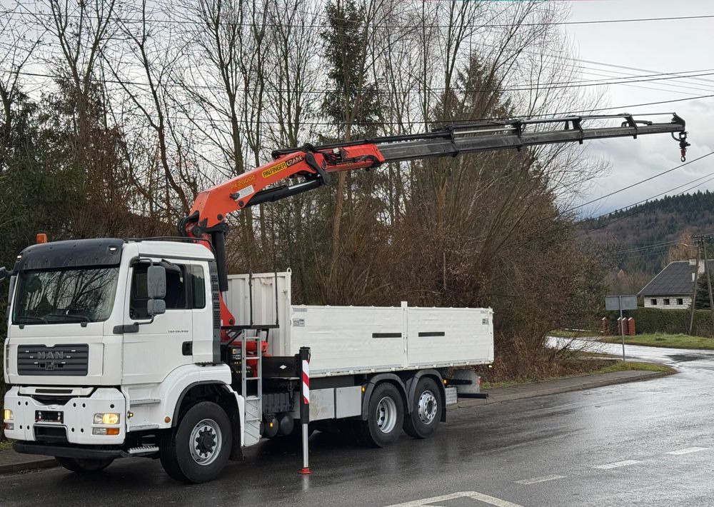 MAN * TGA 26-440 * 4x6 Hydrodrive * HDS Palfinger PK 20002 * Bardzo Dobry Stan - Dropside/ Flatbed truck, Crane truck: picture 2 MAN * TGA 26-440 * 4x6 Hydrodrive * HDS Palfinger PK 20002 * Bardzo Dobry Stan - Dropside/ Flatbed truck, Crane truck: picture 2