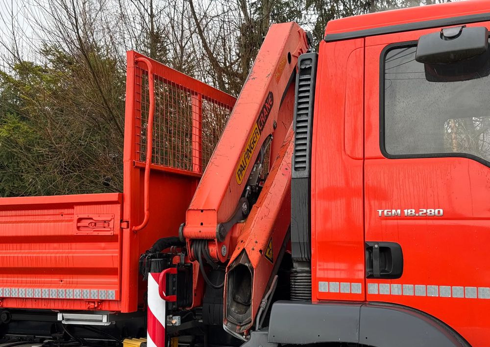 Tipper MAN * TGM 18-280 MAN 4x4 HDS Palfinger PK10500 * Kiper Wywrotka * Bardzo Dobry Stan: picture 6 Tipper MAN * TGM 18-280 MAN 4x4 HDS Palfinger PK10500 * Kiper Wywrotka * Bardzo Dobry Stan: picture 6