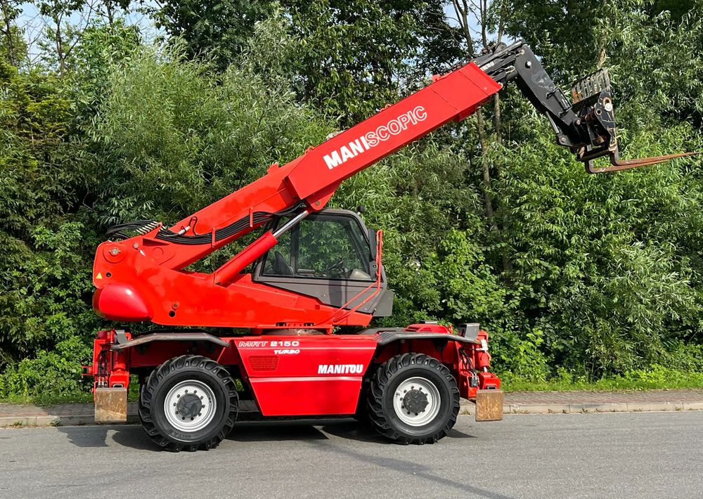 Telescopic handler Manitou ŁADOWARKA TELESKOPOWA MANITOU MRT 2150 STAN IDEALNY: picture 12