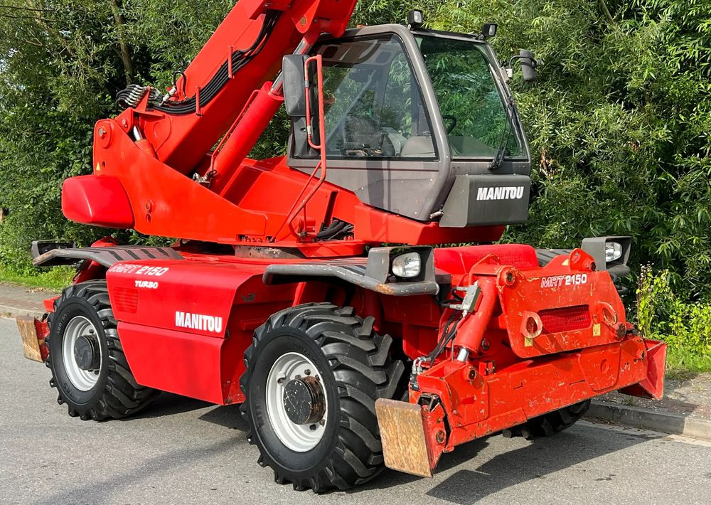 Telescopic handler Manitou ŁADOWARKA TELESKOPOWA MANITOU MRT 2150 STAN IDEALNY: picture 6