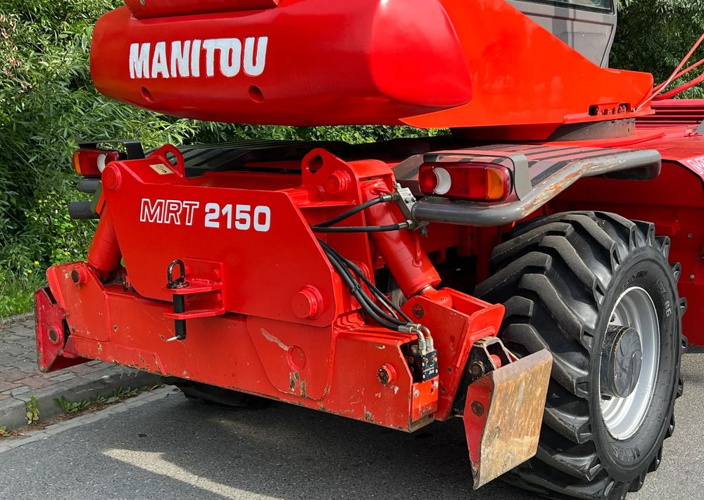 Telescopic handler Manitou ŁADOWARKA TELESKOPOWA MANITOU MRT 2150 STAN IDEALNY: picture 14