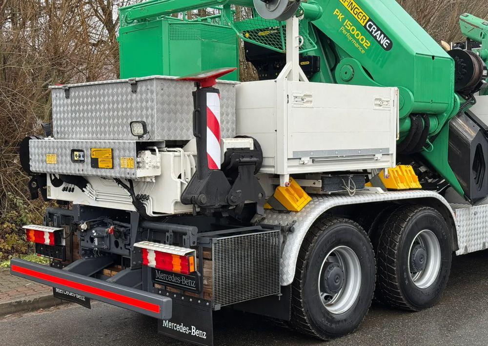 Dropside/ Flatbed truck, Crane truck Mercedes-Benz * Mercedes 8x6 Actros 4144 * HDS Palfinger 150002 + FLY JIB PJ 170 * Dźwig * 40 TON * Wyciągarka * 35 Metrów * Kosz *: picture 17 Dropside/ Flatbed truck, Crane truck Mercedes-Benz * Mercedes 8x6 Actros 4144 * HDS Palfinger 150002 + FLY JIB PJ 170 * Dźwig * 40 TON * Wyciągarka * 35 Metrów * Kosz *: picture 17