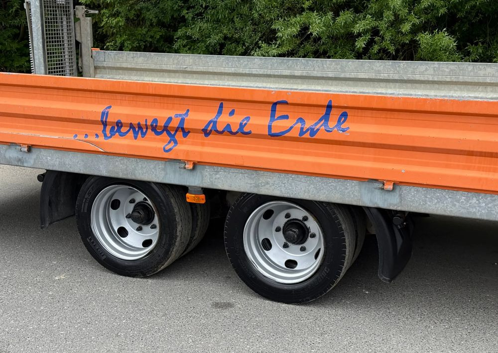 Plant trailer Schmidt * Przyczepa do Przewozu Maszyn Koparek * Schmidt * Najazdy * Jak NOWA: picture 8