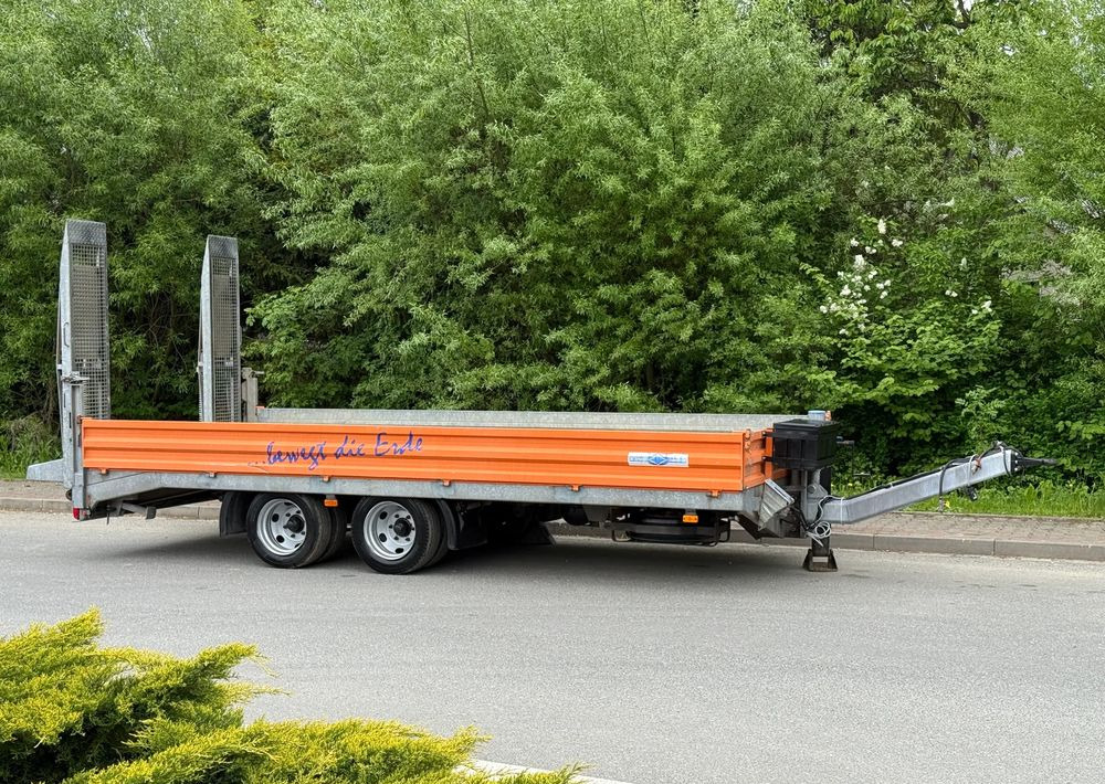 Plant trailer Schmidt * Przyczepa do Przewozu Maszyn Koparek * Schmidt * Najazdy * Jak NOWA: picture 9