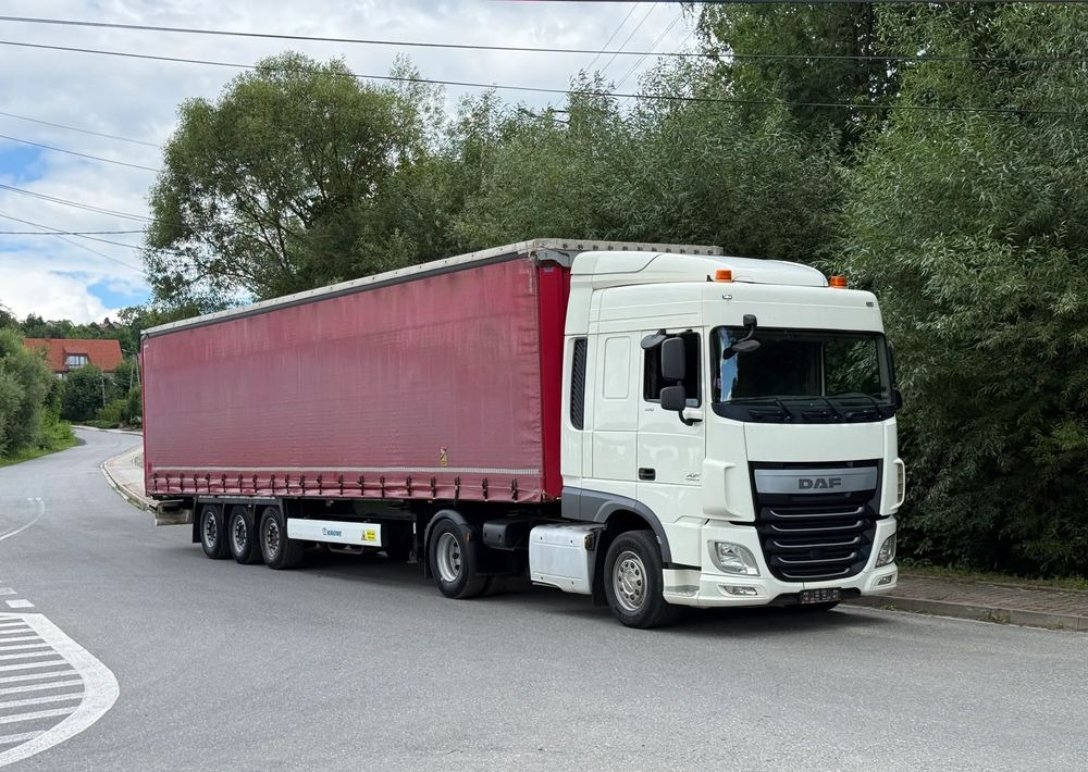 DAF * Zestaw * DAF 106 Euro 6 + Naczepa Krone * Bardzo Dobry Stan - Tractor unit, Curtainsider semi-trailer: picture 2 DAF * Zestaw * DAF 106 Euro 6 + Naczepa Krone * Bardzo Dobry Stan - Tractor unit, Curtainsider semi-trailer: picture 2
