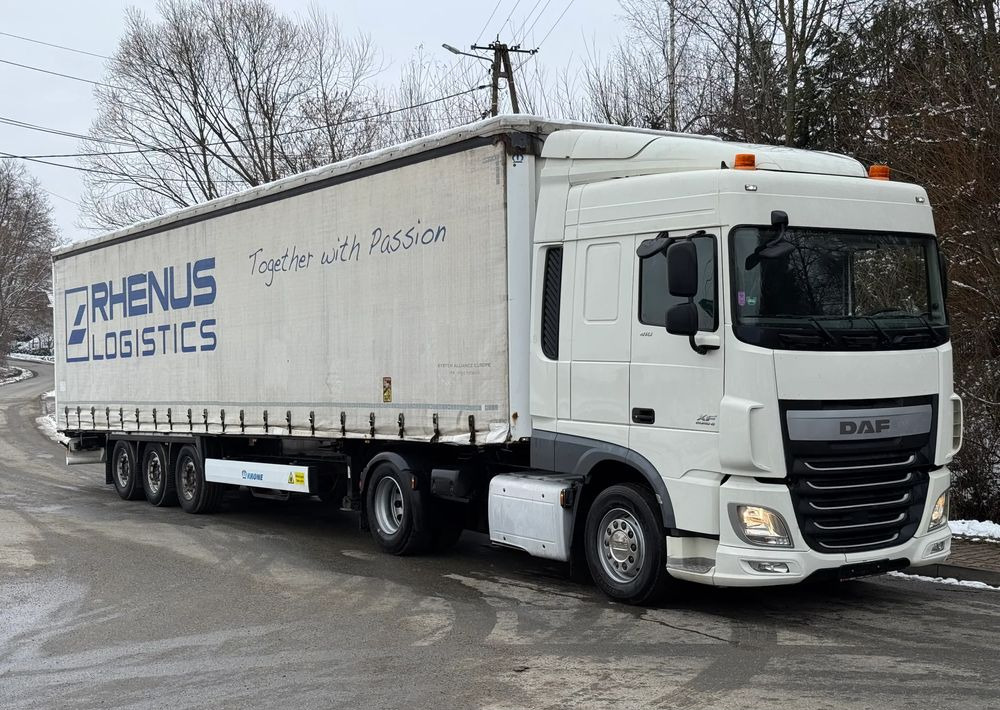 DAF * Zestaw * DAF 106 Euro 6 + Naczepa Krone * Bardzo Dobry Stan - Tractor unit, Curtainsider semi-trailer: picture 2 DAF * Zestaw * DAF 106 Euro 6 + Naczepa Krone * Bardzo Dobry Stan - Tractor unit, Curtainsider semi-trailer: picture 2