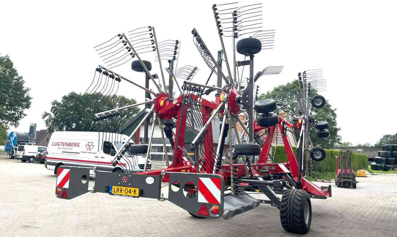 Massey Ferguson RK 1254 TRC-EC Hark 4-elements rake, rugger, zwiller Weidebouwmachines * verkocht/sold * - Tedder/ Rake: picture 4 Massey Ferguson RK 1254 TRC-EC Hark 4-elements rake, rugger, zwiller Weidebouwmachines * verkocht/sold * - Tedder/ Rake: picture 4