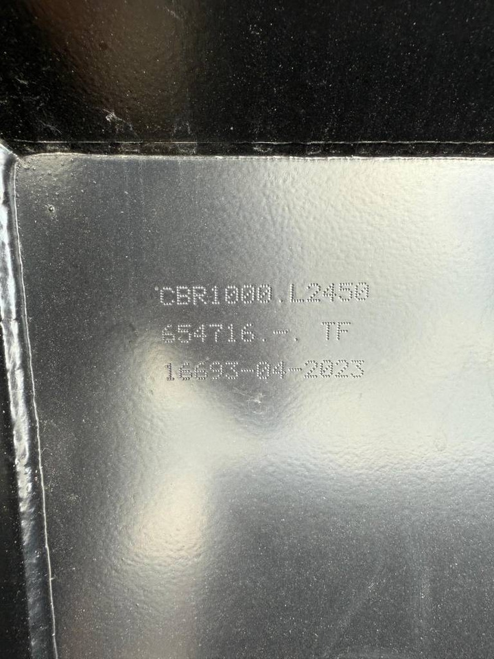 Manitou CBR 1000 2450mm 654716 - Bucket for Construction machinery: picture 4 Manitou CBR 1000 2450mm 654716 - Bucket for Construction machinery: picture 4