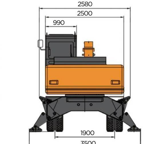 NEW MAXUS Cummins 14 TON Excavator Warranty up to 10 Years НОВА екскаватор MAXUS Cummins 14 ТОН Гарантія до 10 Років NOWA koparka MAXUS Cummins 14 TON Gwarancja do 10 LAT - Wheel excavator: picture 4 NEW MAXUS Cummins 14 TON Excavator Warranty up to 10 Years НОВА екскаватор MAXUS Cummins 14 ТОН Гарантія до 10 Років NOWA koparka MAXUS Cummins 14 TON Gwarancja do 10 LAT - Wheel excavator: picture 4
