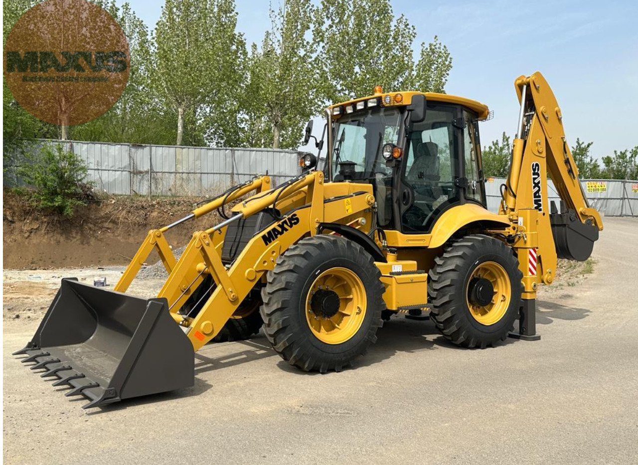 New Backhoe Loader MAXUS 4CX 4CX - Backhoe loader: picture 1 New Backhoe Loader MAXUS 4CX 4CX - Backhoe loader: picture 1