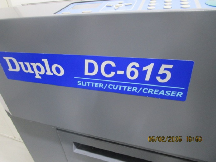 FINISHER FÜR DIGITALEN FARBDRUCK DUPLO DC-615 PRO (schlitzen / schneiden / falzen) - Printing machinery: picture 2 FINISHER FÜR DIGITALEN FARBDRUCK DUPLO DC-615 PRO (schlitzen / schneiden / falzen) - Printing machinery: picture 2